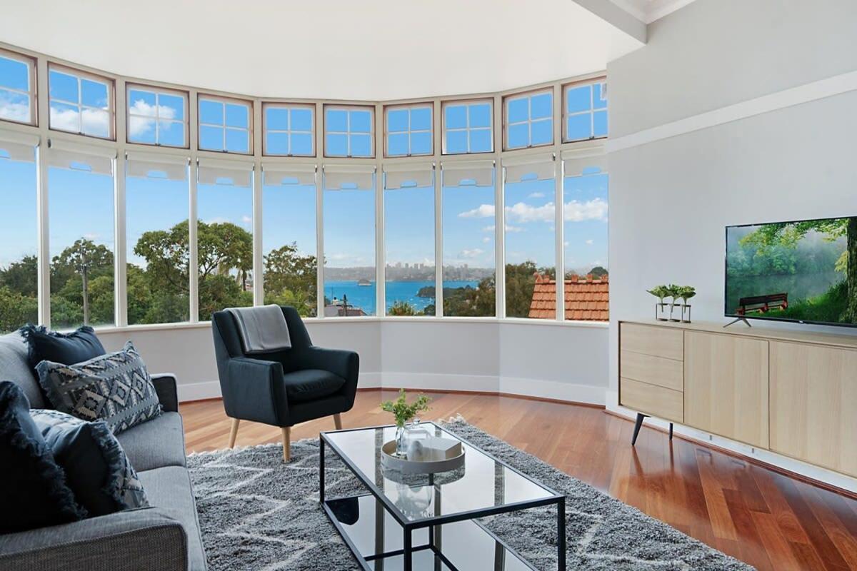 Huge Harbour View Apartment In Historic Home Sydney Ngoại thất bức ảnh