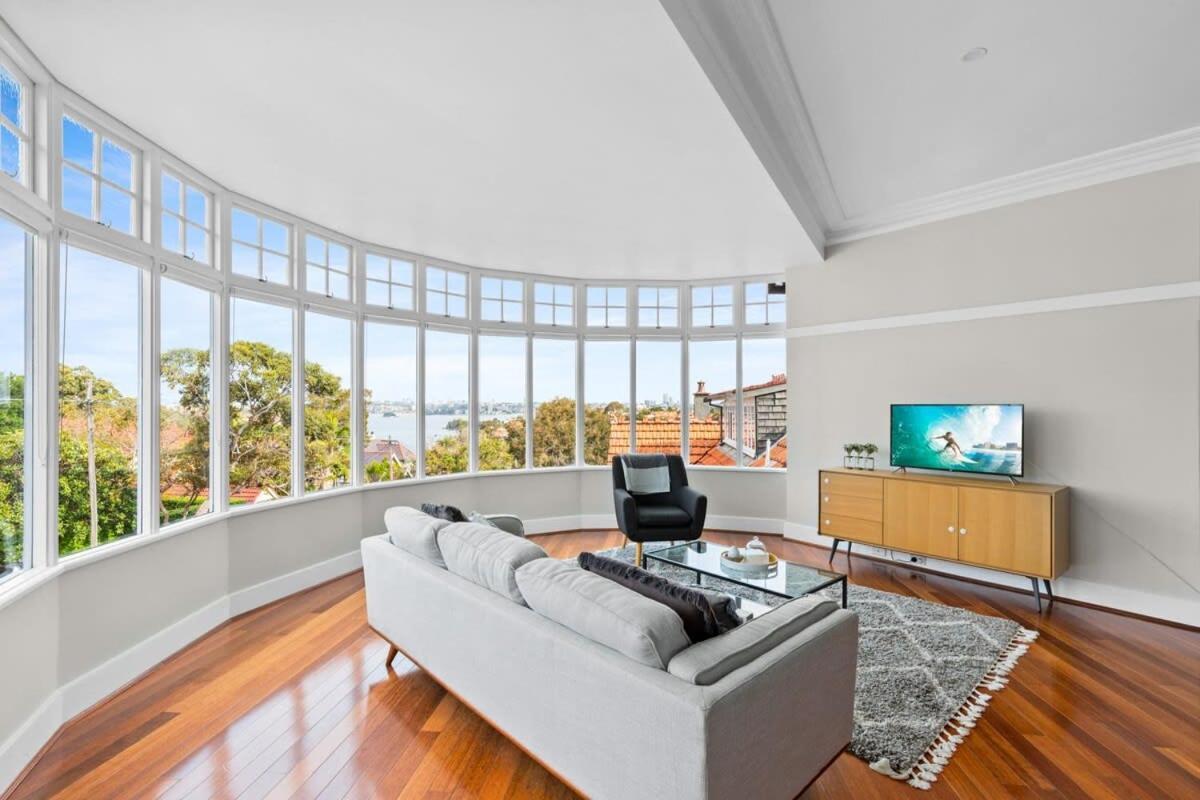 Huge Harbour View Apartment In Historic Home Sydney Ngoại thất bức ảnh